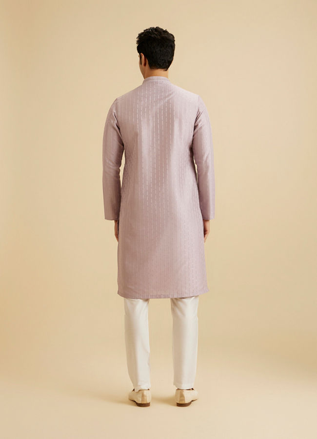 Manyavar Men Mustard Elegance Kurta Pajama