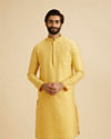 Mustard Elegance Kurta Pajama