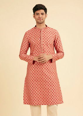 Manyavar Men Rustic Elegance Kurta Pajama