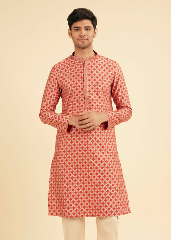 Manyavar Men Rustic Elegance Kurta Pajama