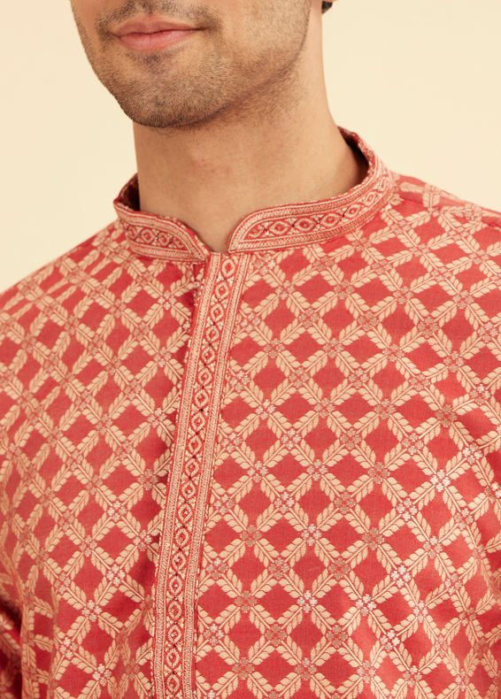Manyavar Men Rustic Elegance Kurta Pajama