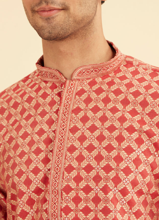 Manyavar Men Rustic Elegance Kurta Pajama