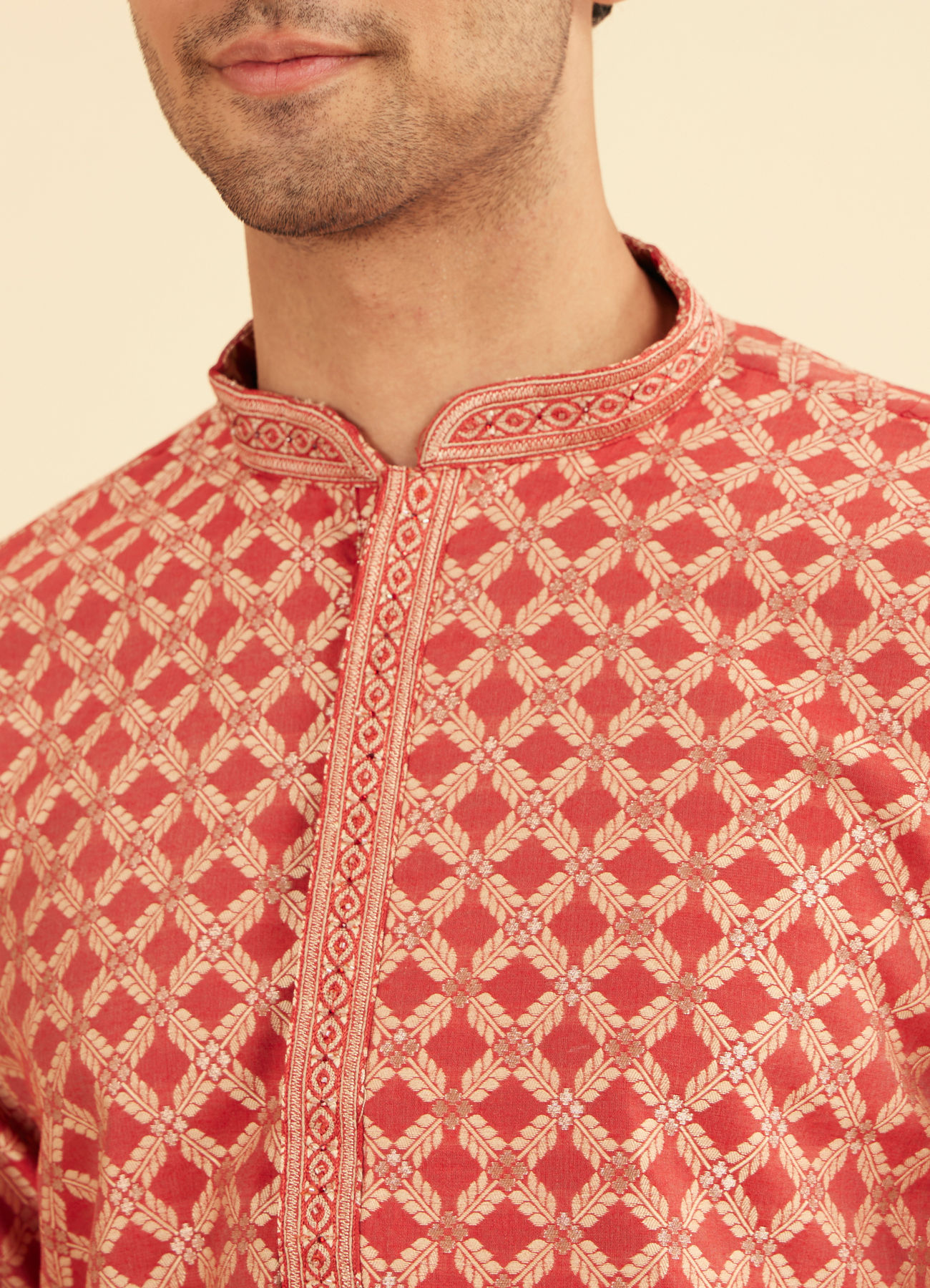 Manyavar Men Rustic Elegance Kurta Pajama