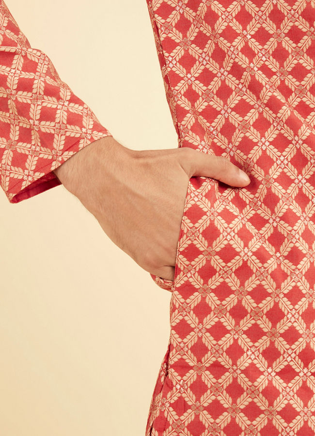 Manyavar Men Rustic Elegance Kurta Pajama