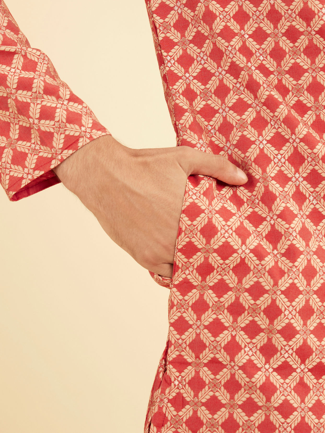 Manyavar Men Rustic Elegance Kurta Pajama