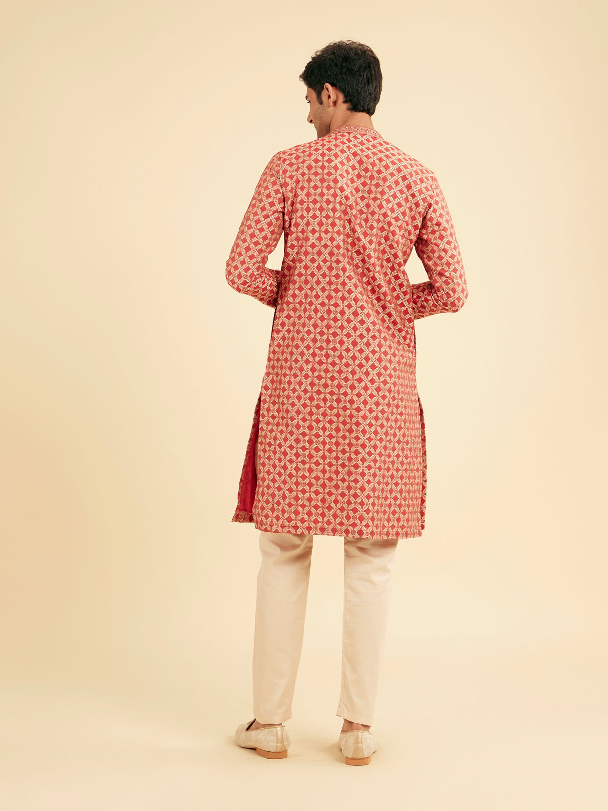 Manyavar Men Rustic Elegance Kurta Pajama