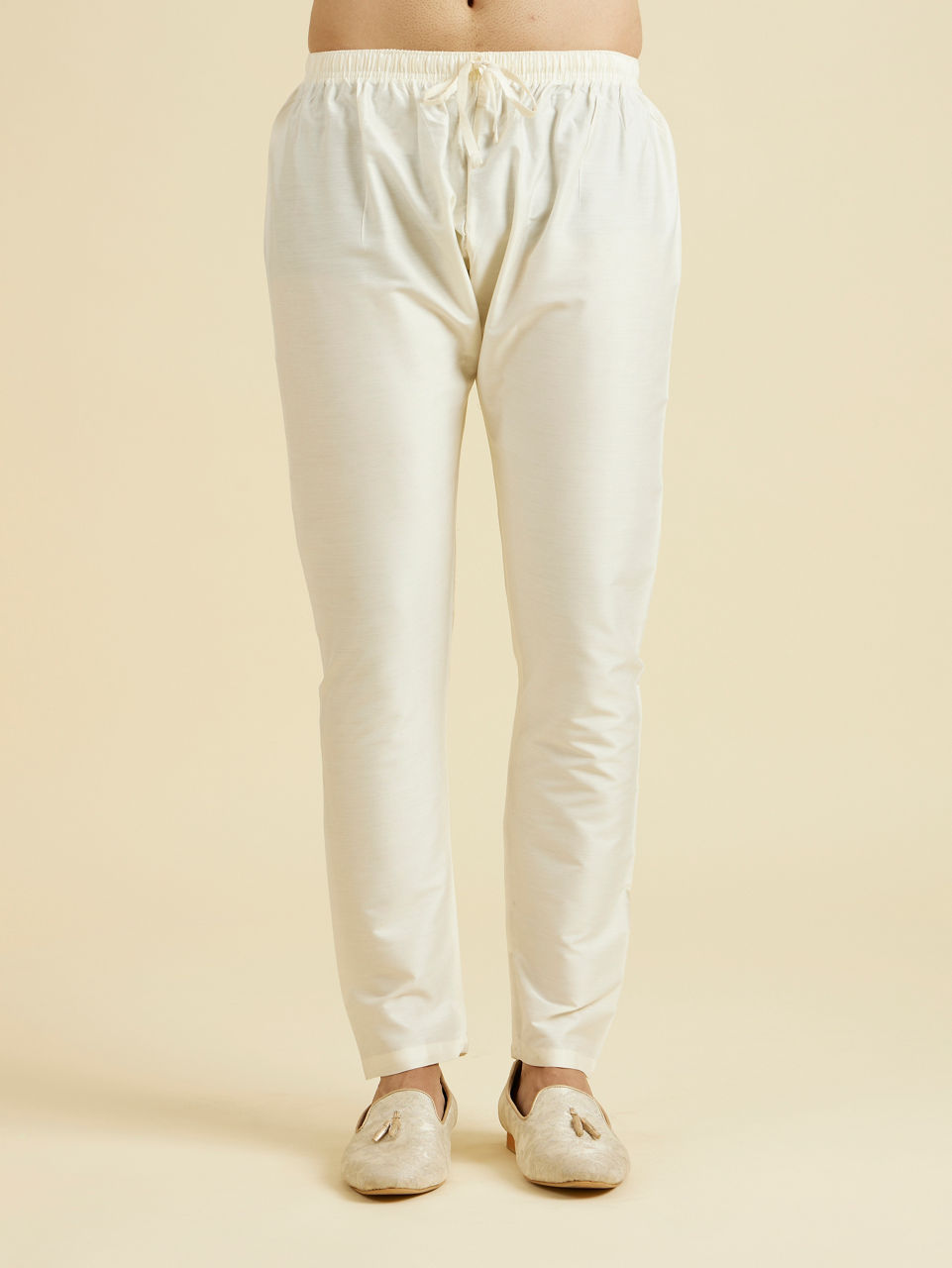 Manyavar Men Mustard Majesty Kurta Pajama