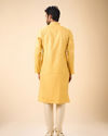 Manyavar Men Radiant Mustard Kurta Pajama