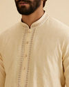 Manyavar Men Radiant Beige Kurta Pajama