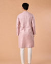 Manyavar Men Dusty Pink Elegance Kurta Pajama