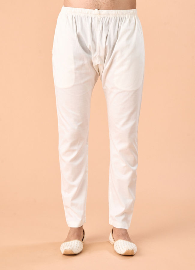 Manyavar Men Dusty Pink Elegance Kurta Pajama