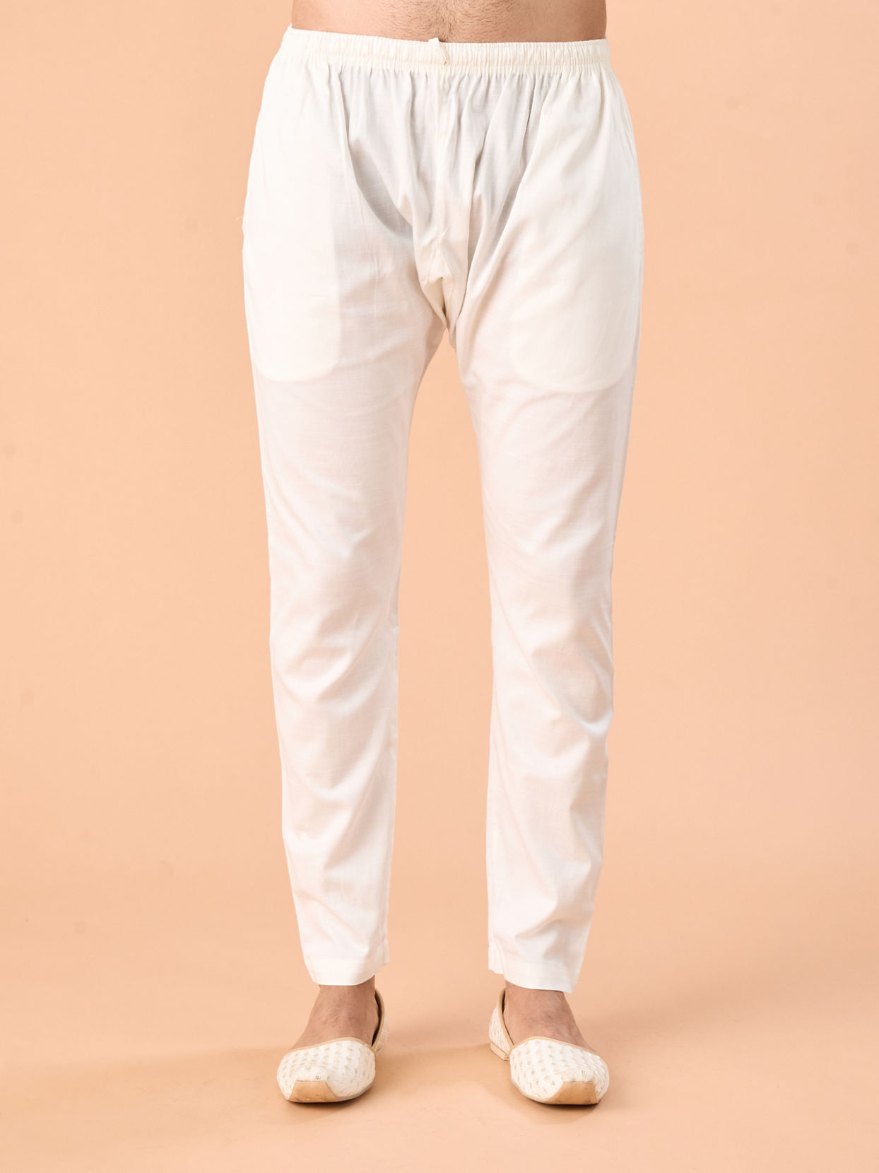 Manyavar Men Dusty Pink Elegance Kurta Pajama