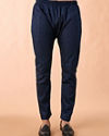 Manyavar Men Dark Blue Kurta Pajama Enchantment