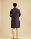 Manyavar Men Purple Splendour Kurta Pajama