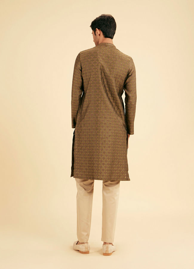 Manyavar Men Emerald Elegance Kurta Pajama