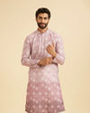 Pink Glow Festive Cotton Kurta Pajama
