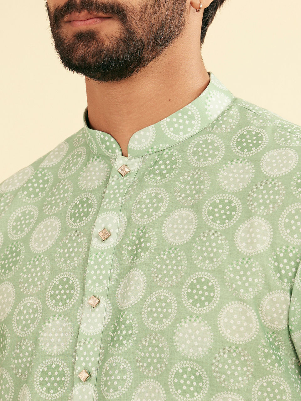 Manyavar Men Verdant Allure Kurta Pajama