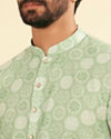 Manyavar Men Verdant Allure Kurta Pajama