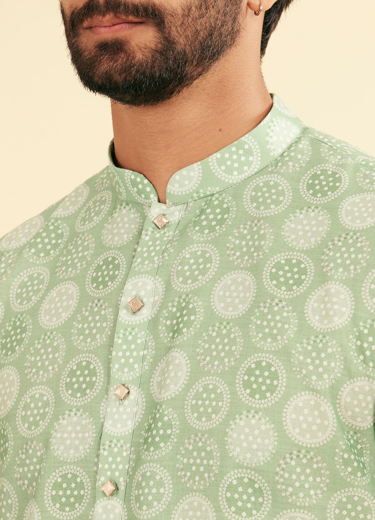 Manyavar Men Verdant Allure Kurta Pajama