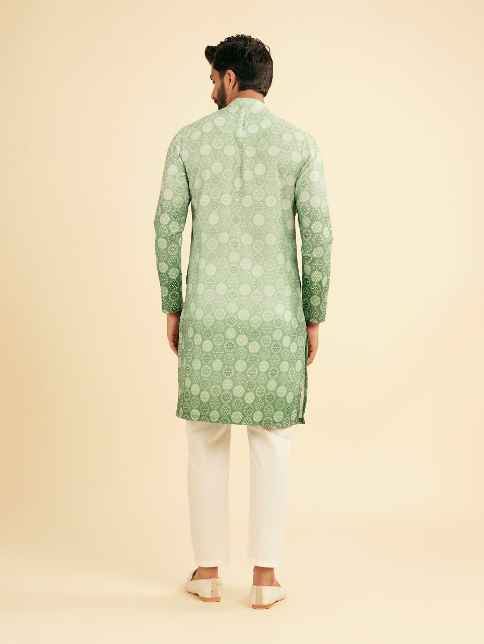 Manyavar Men Verdant Allure Kurta Pajama