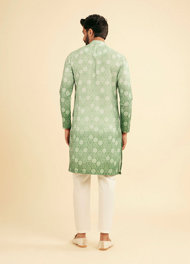 Manyavar Men Verdant Allure Kurta Pajama