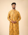 Sunset Mustard Elegance Kurta Pajama