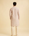 Manyavar Men Dusty Pink Festive Kurta Pajama