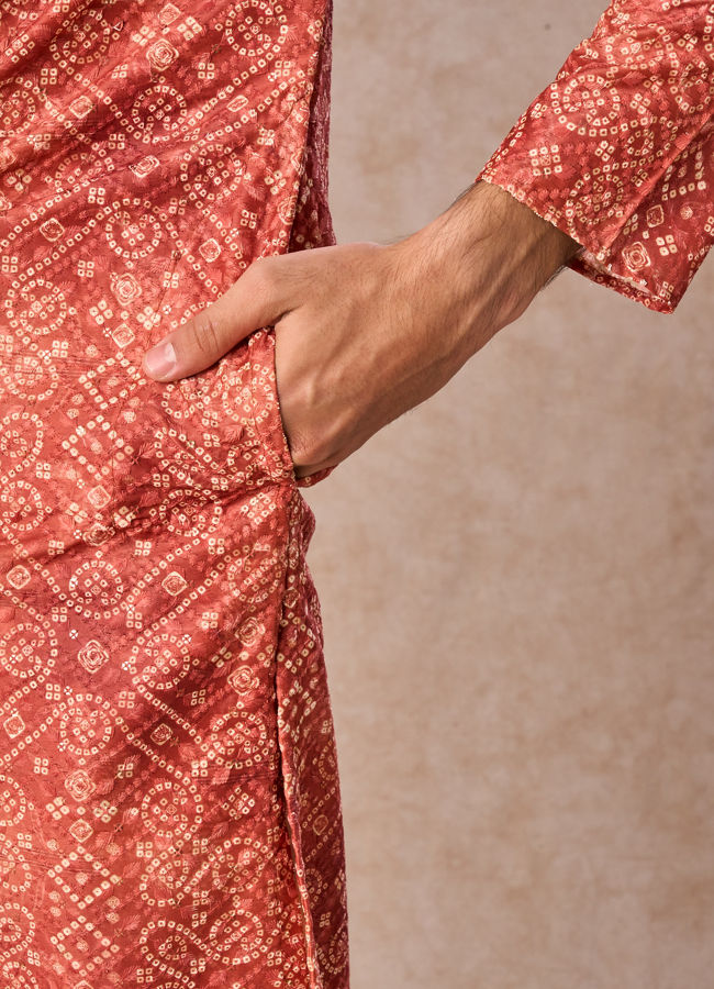 Manyavar Men Rustic Elegance Kurta Pajama