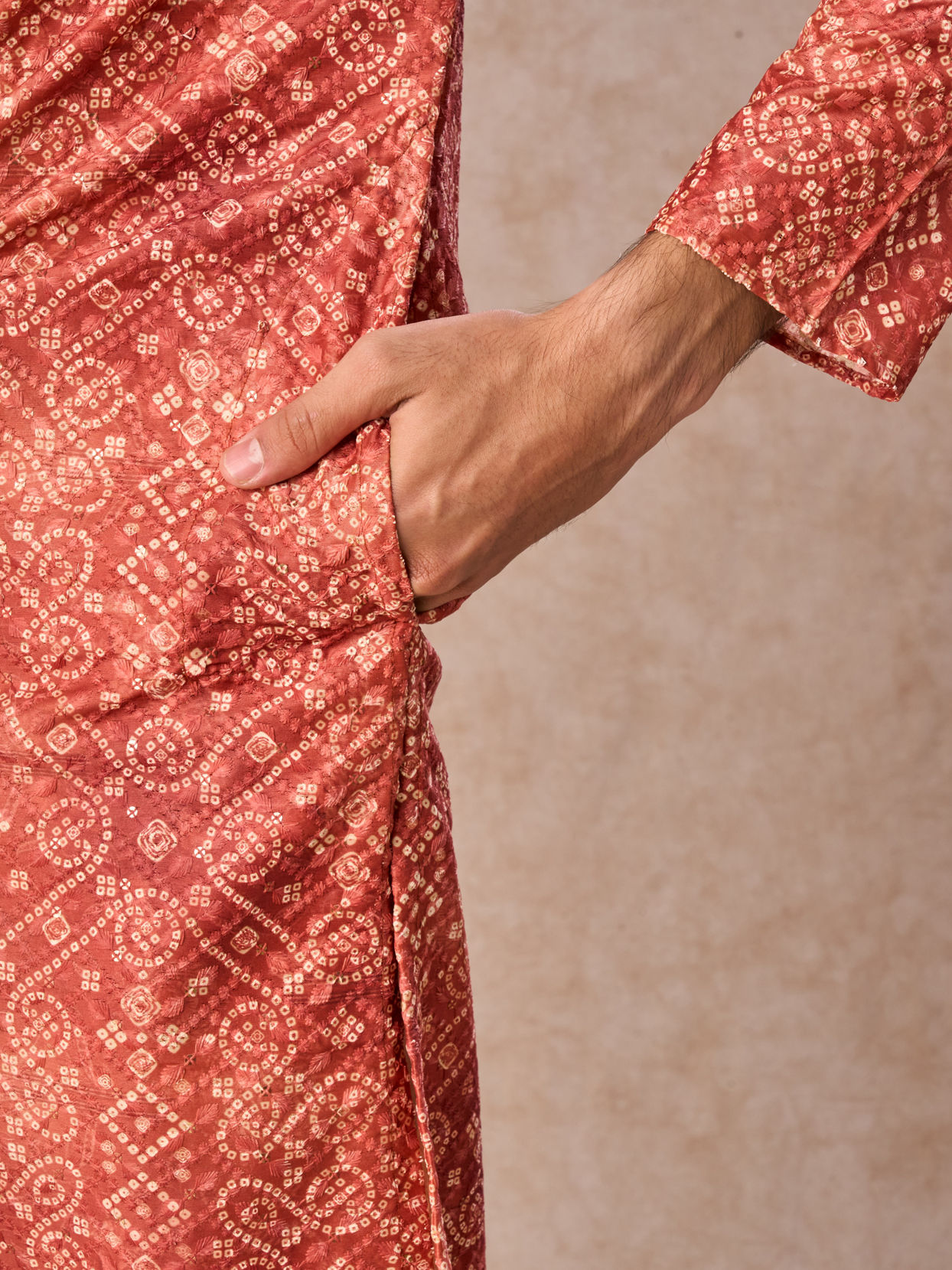 Manyavar Men Rustic Elegance Kurta Pajama