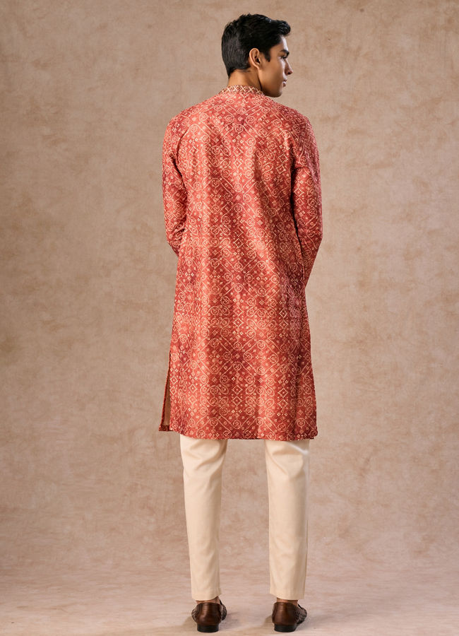 Manyavar Men Rustic Elegance Kurta Pajama