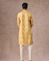 Manyavar Men Radiant Mustard Kurta Pajama Set