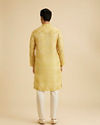 Manyavar Men Radiant Mustard Kurta Pajama Set