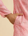 Manyavar Men Cherry Blossom Elegance Kurta Pajama