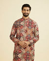 Vibrant Orange Kurta Pajama
