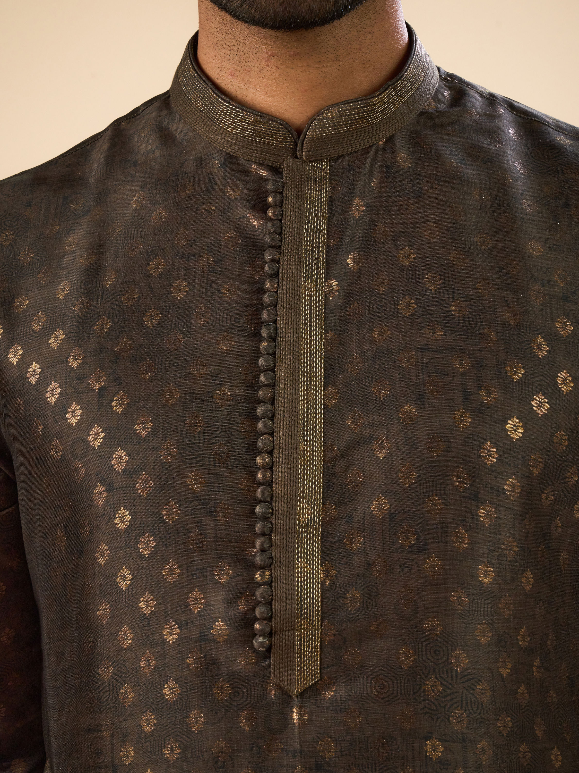 Manyavar Men Emerald Glory Kurta Pajama