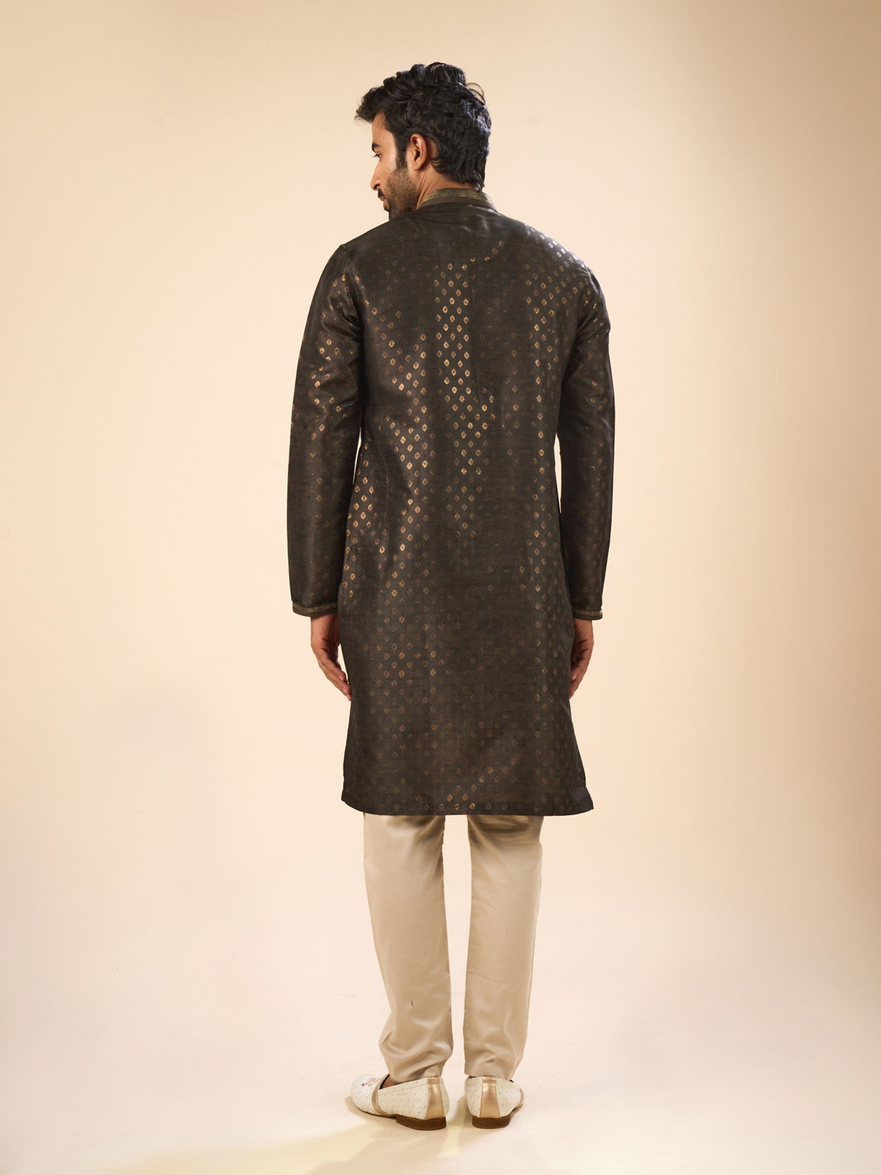 Manyavar Men Emerald Glory Kurta Pajama