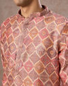 Manyavar Men Beige Classic Kurta Pajama