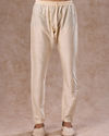 Manyavar Men Beige Classic Kurta Pajama