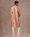 Manyavar Men Elegant Beige Royal Kurta Pajama