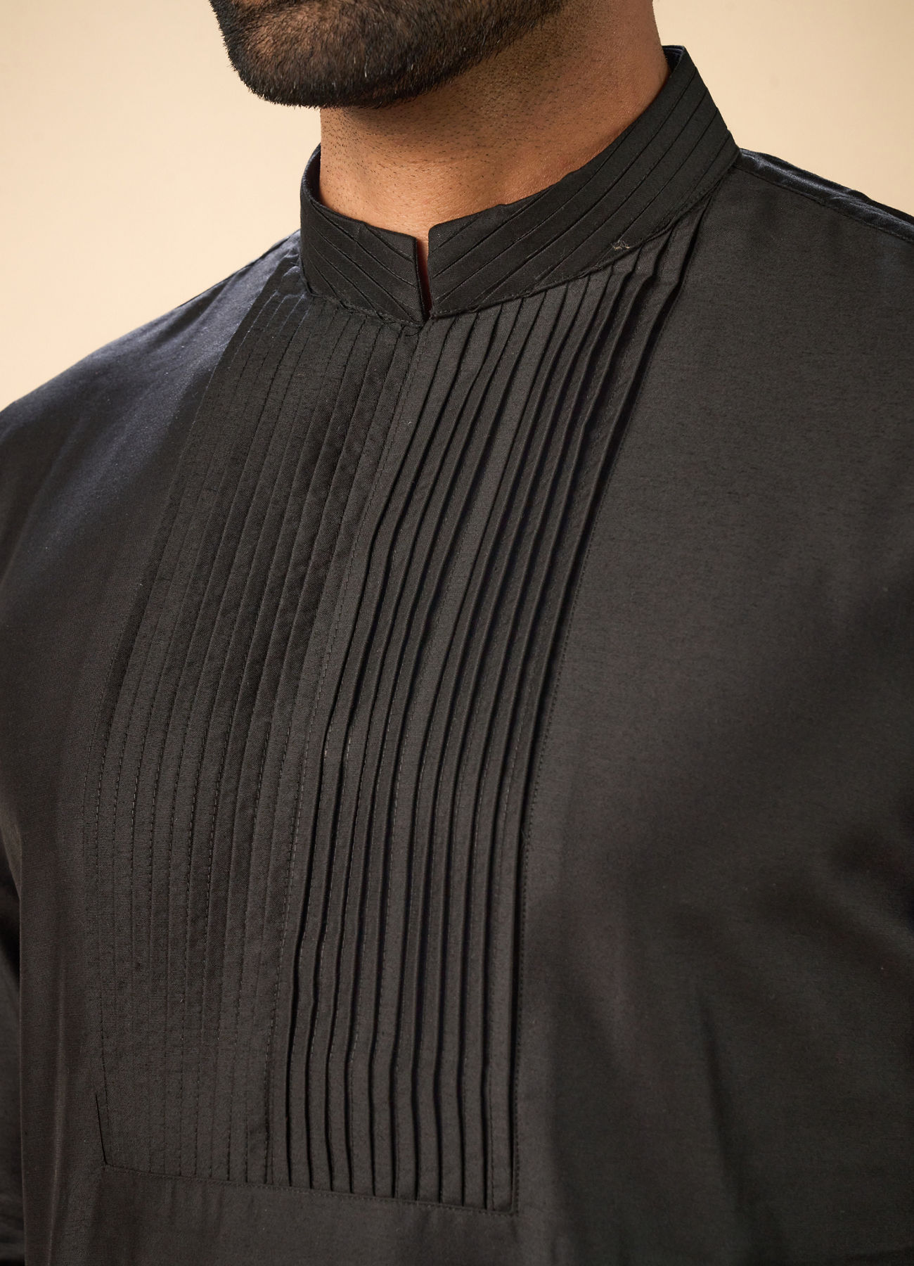 Manyavar Men Black Royal Splendor Kurta Pajama