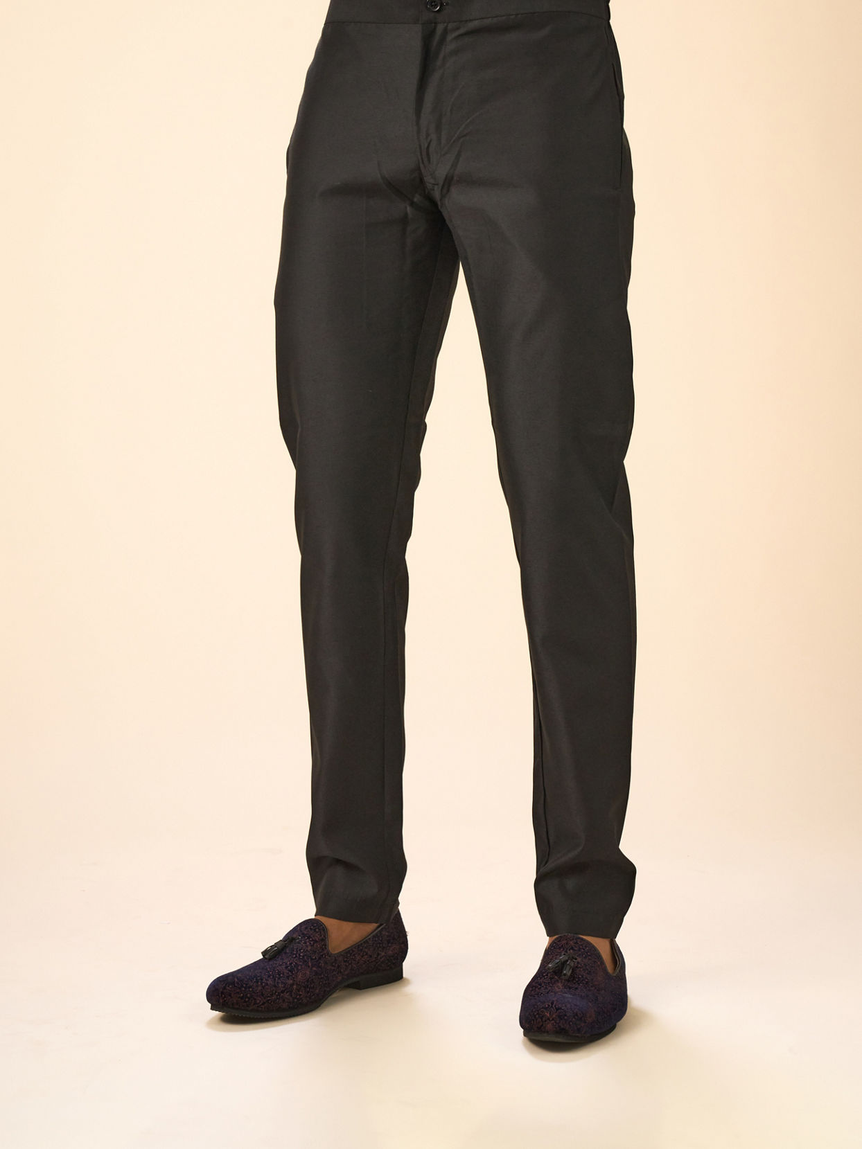 Manyavar Men Black Royal Splendor Kurta Pajama
