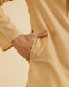 Manyavar Men Fawn Elegance Kurta Pajama