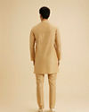 Manyavar Men Fawn Elegance Kurta Pajama