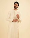 Beige Elegance Kurta Pajama