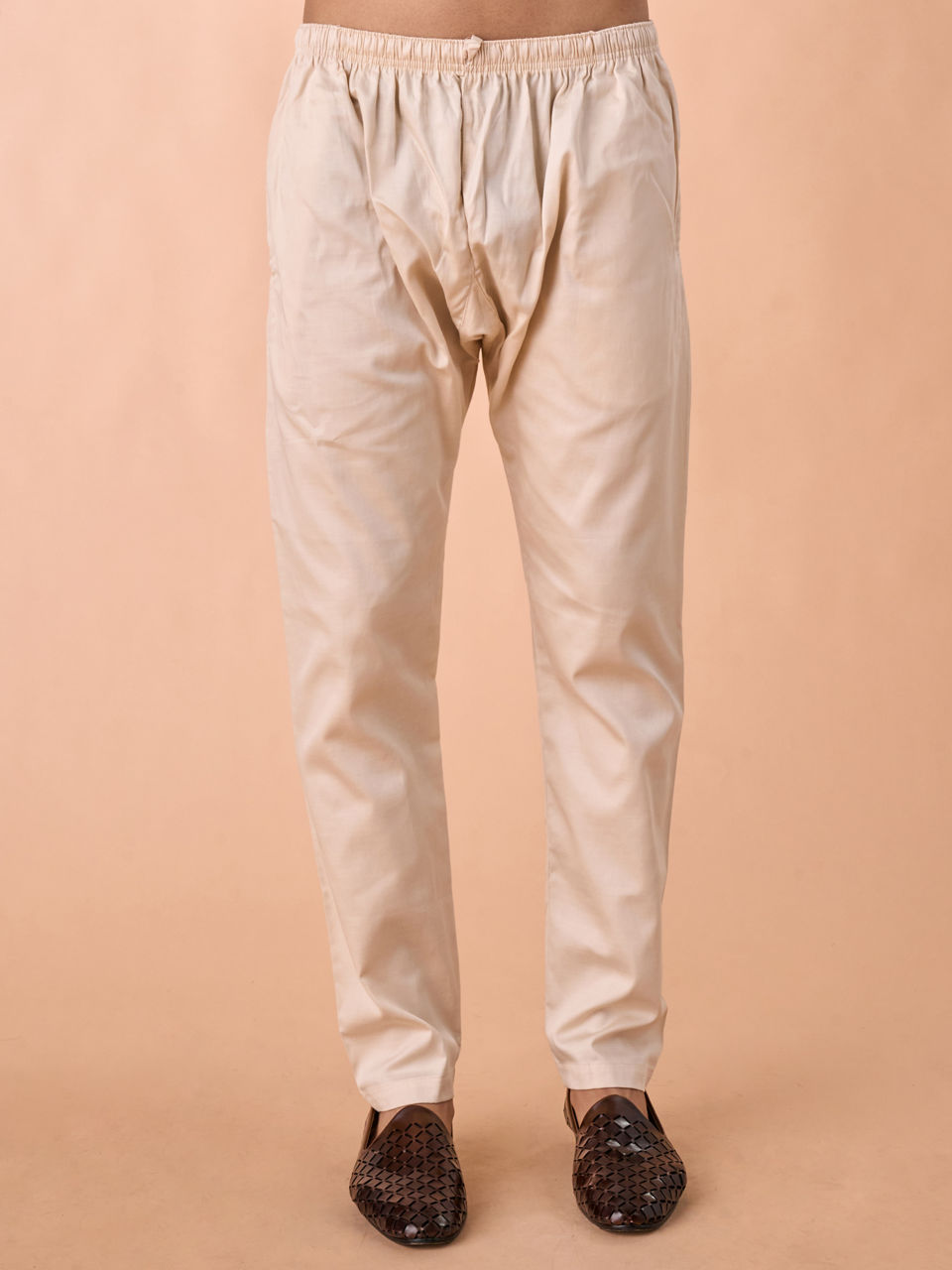 Manyavar Men Dusty Pink Elegance Kurta Pajama