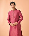 Manyavar Men Regal Rani Pink Kurta Pajama