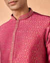 Manyavar Men Regal Rani Pink Kurta Pajama