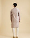 Manyavar Men Lilac Celebration Kurta Pajama