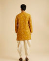 Manyavar Men Sunset Glory Mustard Kurta Pajama