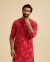 Regal Red Kurta Pajama Set